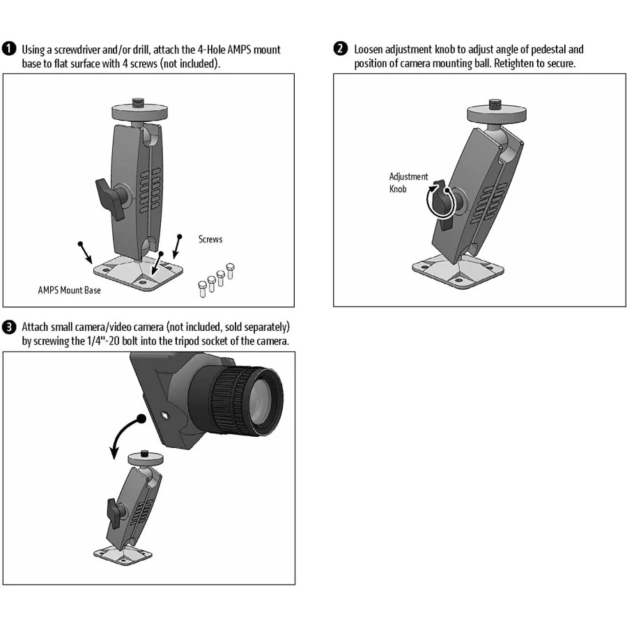 Support Appareil Photo ARKON RMAMPS1420