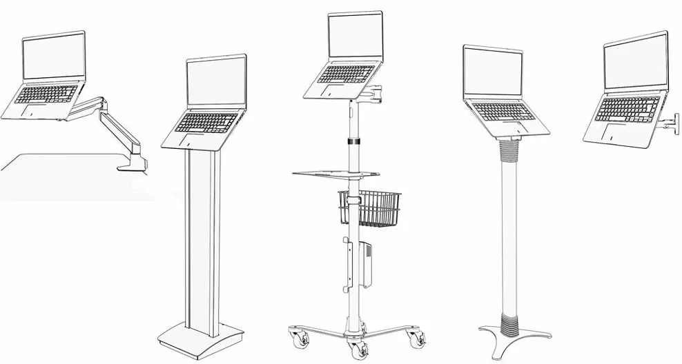 Support VESA pour PC et MAC