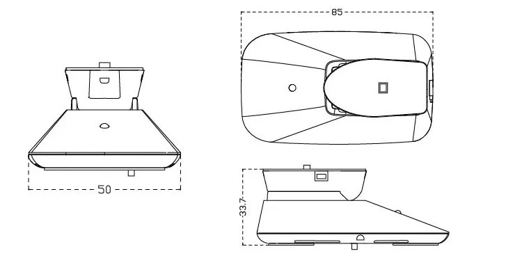 Support Smartphone avec system d'alarme